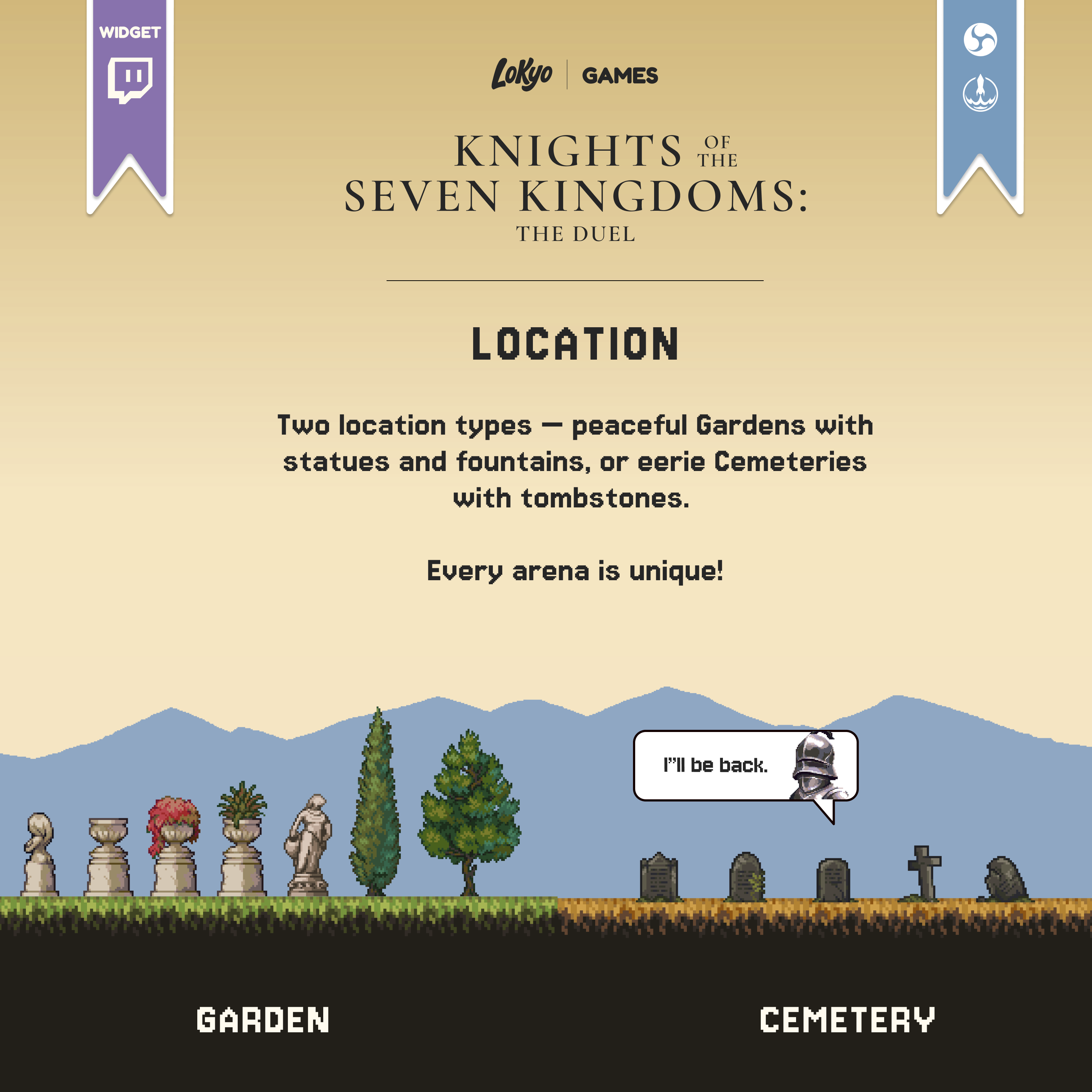 Battle Locations - Gardens and Cemeteries